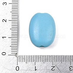 Cuentas turquesas sintéticas teñidas&nbsp;GG-CBA407D-07G