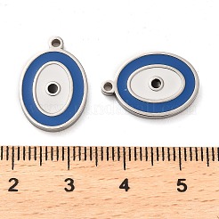 Подвески из нержавеющей стали 304 с эмалью&nbsp;STAS-L022-102P