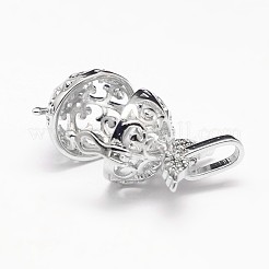 Стойки для подвесок из латуни с полыми клетками&nbsp;LS-KK-M181-11P-NF