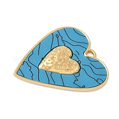 Непрозрачные акриловые подвески STAS-P404-12G-02