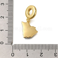 Стойка покрытие латунь белая и синяя эмаль европейские подвески KK-M079-21C-G