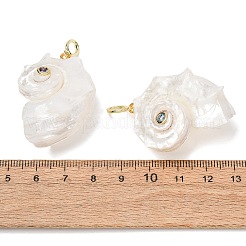 Anhänger aus natürlicher Muschelschale&nbsp;SH-CBAB405-02G