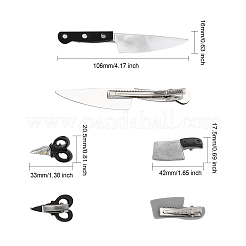 9 шт. 3 инструмента для стиля заколки для волос из смоляной кожи аллигатора PHAR-GL0001-01