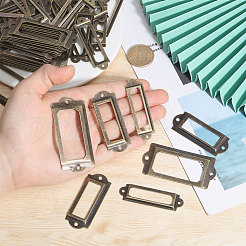 75 комплект 3 стилей железных рамок для этикеток IFIN-GL0001-01