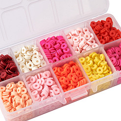 Бусины из полимерной глины  CLAY-TA0001-08