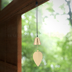 Pendentifs de cloche en laiton&nbsp;HJEW-WH20816-010G-B