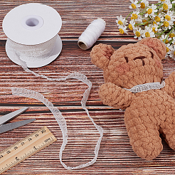 Эластичная кружевная отделка из полиэстера DIY-WH0430-852A