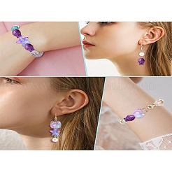 Тема океана: раскрашенные стеклянные бусины своими руками&nbsp;DIY-YW0008-82B