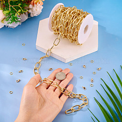 Набор для самостоятельного изготовления цепочек из алюминиевых скрепок и браслетов/ожерельев DIY-TA0012-92