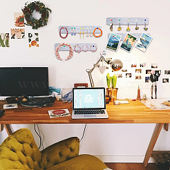 Прямоугольные самоклеящиеся фетровые стикеры для заметок в блокнотах&nbsp;AJEW-CP0008-55B-02