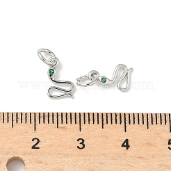 Латунные микро проложить кубического циркония подвески&nbsp;KK-D386-01P