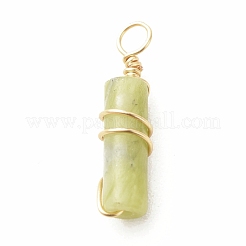 Natürliche Taiwan-Jade-Anhänger&nbsp;PALLOY-JF01453-06