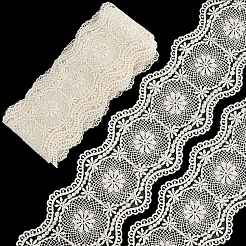 Плоская хлопковая кружевная лента длиной 5 ярд.&nbsp;OCOR-GF0004-71A-01