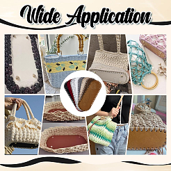 8 шт. двухцветный фетровый формирователь дна сумки&nbsp;PURS-PH0001-38