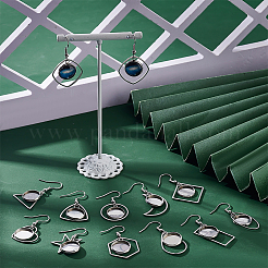 Набор для самостоятельного изготовления сережек-куполов&nbsp;DIY-UN0050-32