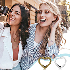 200шт. 2-цветные литые бусины-рамки FIND-GA0003-70