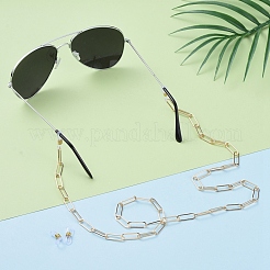 Chaînes de câble de fer / chaînes de trombones chaînes de lunettes&nbsp;X-AJEW-EH00019