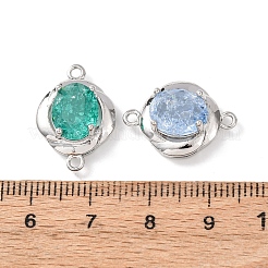 Латунь со стеклянными подвесками&nbsp;KK-Z141-10P