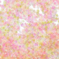 Стеклянные бусины прозрачных цветов&nbsp;SEED-H003-01K