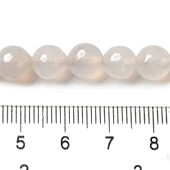Brins de perles d'agate naturelle teintes et chauffées&nbsp;G-P539-D01-03