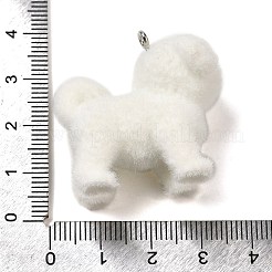 Кулоны из флокированной смолы&nbsp;LS-RESI-E059-05C