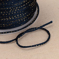 Круглый полиэстер металлический корд&nbsp;OCOR-L021-04