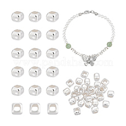 30шт 925 бусины из стерлингового серебра&nbsp;STER-PH0001-99C