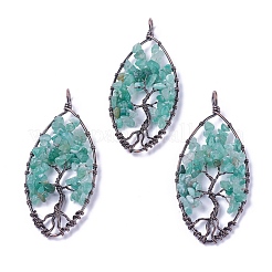 Природные и синтетические смешанные каменные подвески&nbsp;G-E523-02