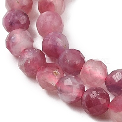 Натуральный черный турмалин бисер нитей G-RM250101-C4