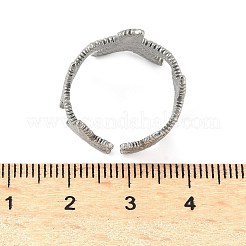 Кольца-манжеты из нержавеющей стали 304 для женщин&nbsp;LS-RJEW-U060-01A-P