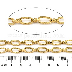 Ионное покрытие (ip) овальные звенья цепи ручной работы из нержавеющей стали 304&nbsp;CHS-G038-01A-G