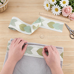 Nastro in poliestere jacquard a foglia da 5 m&nbsp;OCOR-WR0002-20A