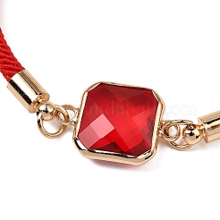 12 pz 12 colori braccialetti in poliestere&nbsp;BJEW-P340-13E-G