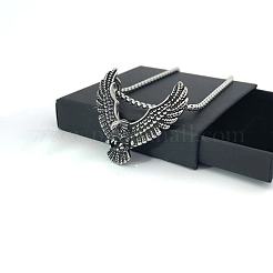 Мужские ожерелья из нержавеющей стали с подвеской в виде орла в стиле панк FW1036