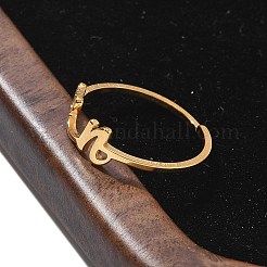 Anillos de puño de acero inoxidable 304 para mujer&nbsp;RJEW-D285-01G-N
