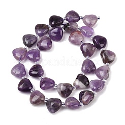 Природный аметист нитей бисера&nbsp;G-NH0069-A07