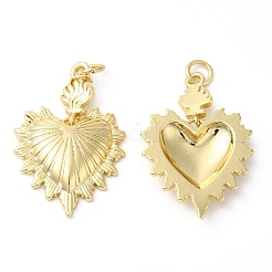 Экологически чистые подвески из латуни с гальваническим покрытием&nbsp;LS-KK-R143-17G