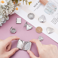 8 шт. 8 стиля подвески-медальоны из нержавеющей стали 316 и 304 STAS-NB0002-02