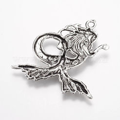 Pendentifs en alliage de style tibétain&nbsp;X-PALLOY-F173-08AS