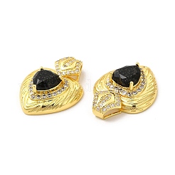 Подвески из латуни и страз&nbsp;KK-H438-07G-04