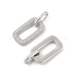 Латунные микро проложить кубического циркония подвески&nbsp;KK-P300-02P