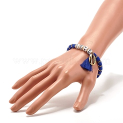 Слово любовь бусы стрейч браслет для девочек женщин BJEW-JB07208-05