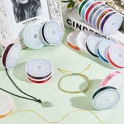 20 рулон круглой полиэстеровой нити 20 цветов OCOR-PH0002-64A