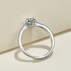 925 перстень из стерлингового серебра с кубическими цирконами для женщин SK3034-4