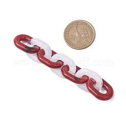 Акриловые кабельные цепи ручной работы AJEW-JB01358