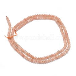 Натуральный Sunstone бисер пряди G-F686-04A-02