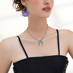 40 шт. 10 подвески из нержавеющей стали 201 и 304&nbsp;STAS-BY0001-16