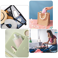 24 шт. пустые многоразовые дорожные сумки из пластика для животных ABAG-PH0001-05