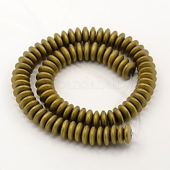Electroplate non magnetici ematite Perle sintetiche heishi fili&nbsp;G-M007-20D