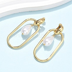 Прямоугольные серьги-гвоздики из нержавеющей стали 304&nbsp;EJEW-C142-06G